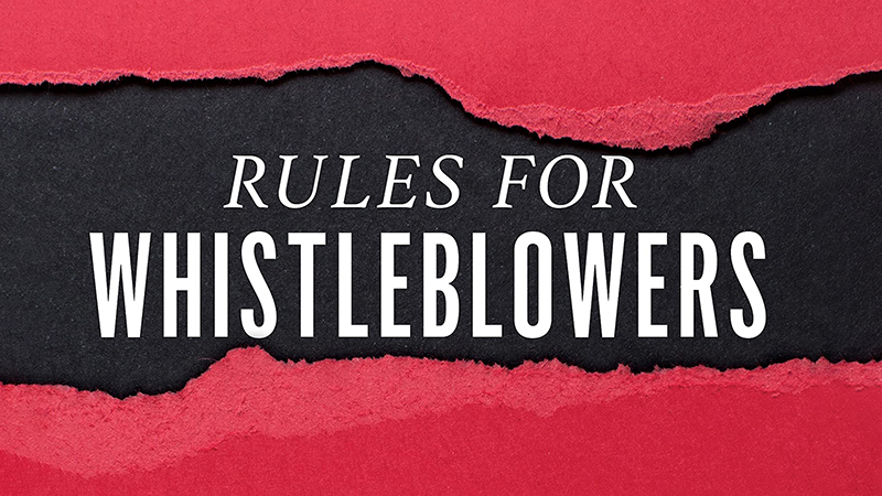 Rules for Whistleblowers